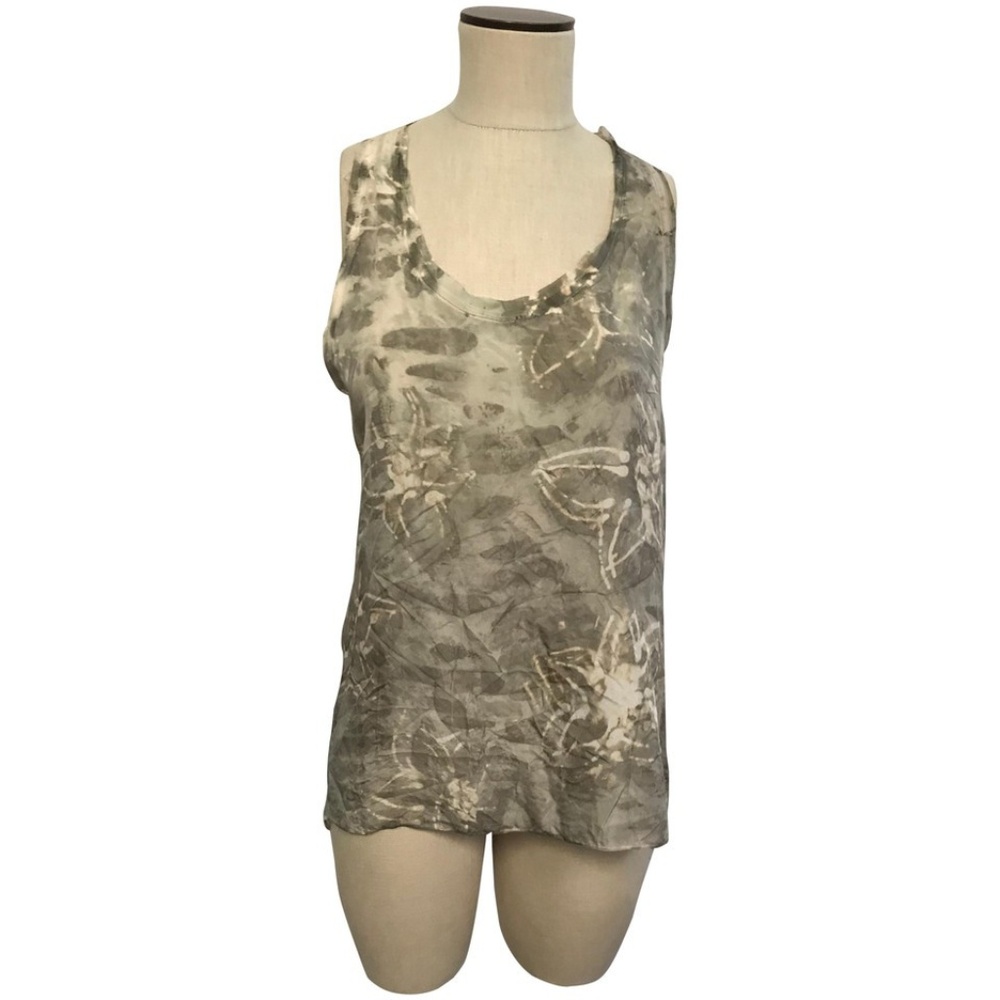 New Marika Charles Pure Silk Oversized Tank Top